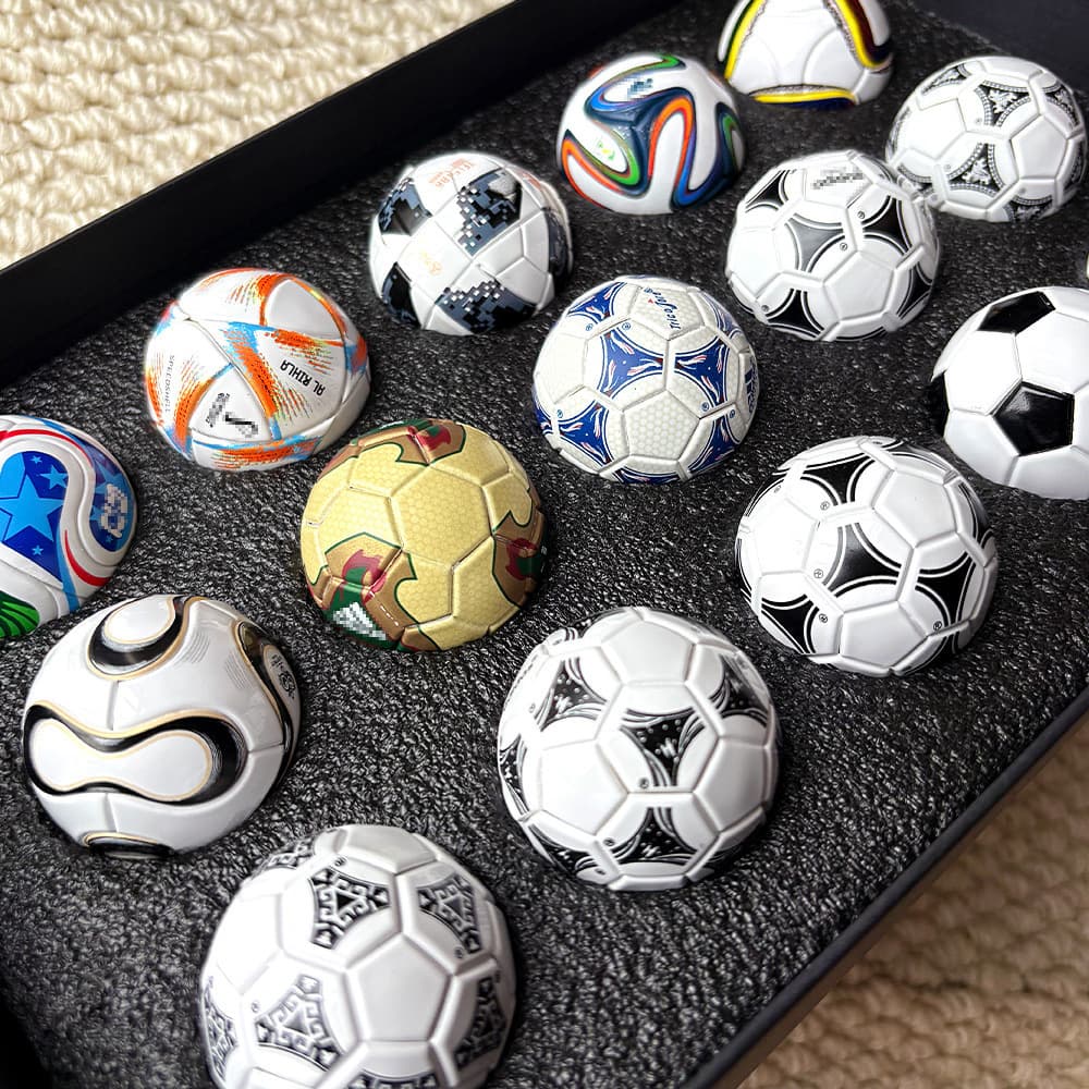 2026 US-Canada-Mexico Football Match Mini Football Model Set Souvenirs Decorative Ornaments Gifts