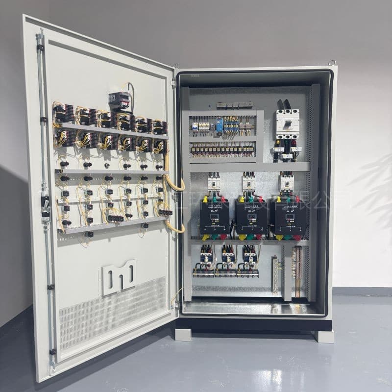 Frequency Conversion Sewage Treatment System Control Cabinet Low Voltage Electrical Cabinet with Power Regulator Low Voltage Distribution Cabinet