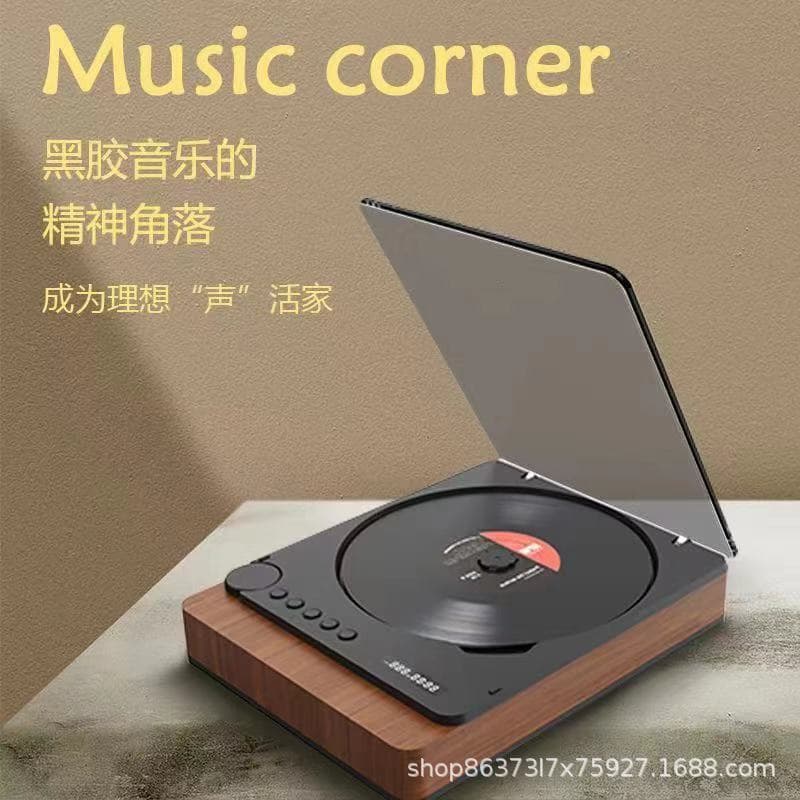 Jinzheng 24 New CD Player Bluetooth High-end CD Player Optical Output Lossless Speaker USB Retro Gift