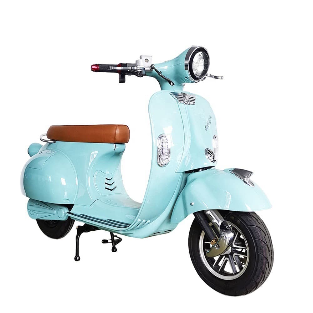 Retro Motorcycle 72V Electric Moped Roman Holiday Electric Scooter Vespa Trendy E-bike Cross-border Export Electric Scooter