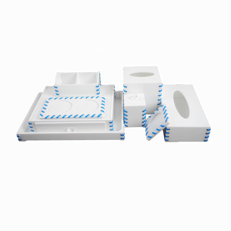 Acrylic Hotel Personalized Supplies Storage Box Set Cup Holder Toothbrush Wash Disposable Toothbrush Organizer