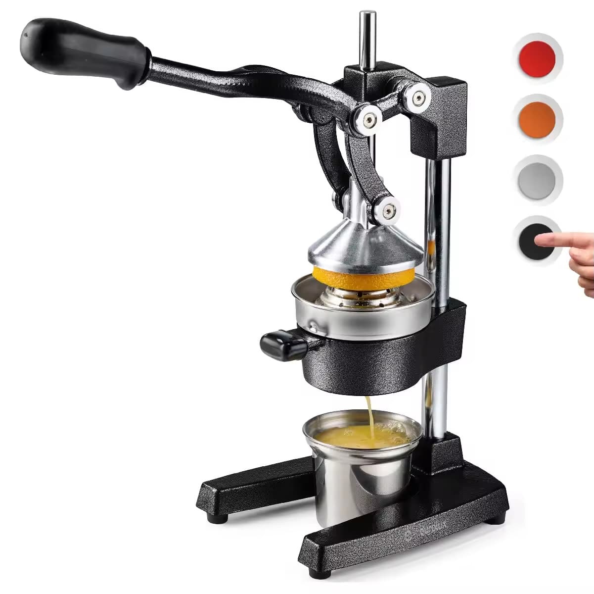 Export Foreign Trade Household and Commercial Stainless Steel Manual Juicer Cast Iron Pomegranate Lemon Juicer Orange Squeezer