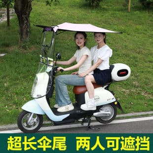 Electric Tricycle Rain Canopy Foldable New Scooter Sunshade Rain Cover for Three-Wheeled Motorcycle