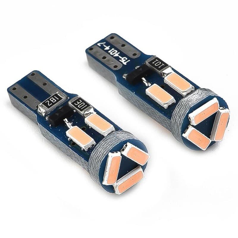 Longda Car LED Instrument Light T5 4014 7SMD High Bright LED Indicator Light T5 Instrument Panel Bulb 12