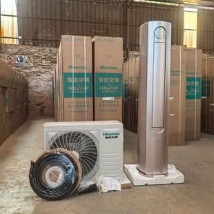 Export 24000Btu 2.5HP R32 Inverter Vertical Cylinder Cabinet Air Conditioner Inverter AC