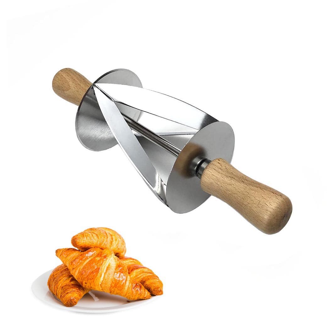 Baking Tool Croissant Roller Stainless Steel Croissant Cutter Croissant Knife