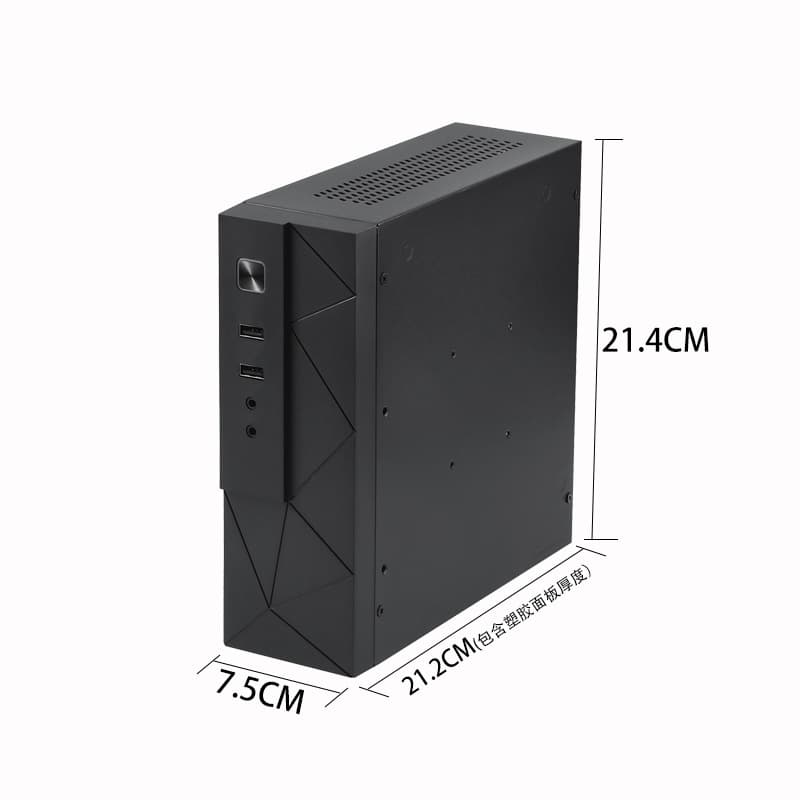 SKTC MX01 Desktop 17*19 17*17 Mini Computer Case Industrial Control Case HTPC Case