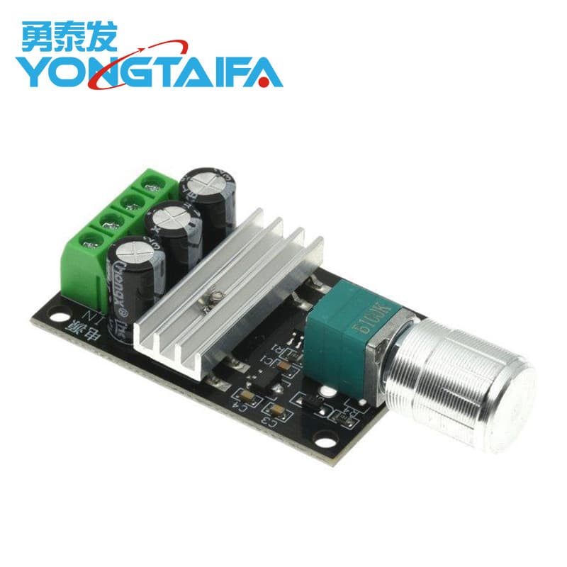 PWM DC Motor Speed Controller 6V 12V 24V 28V 3A Speed Control Switch 1203BK