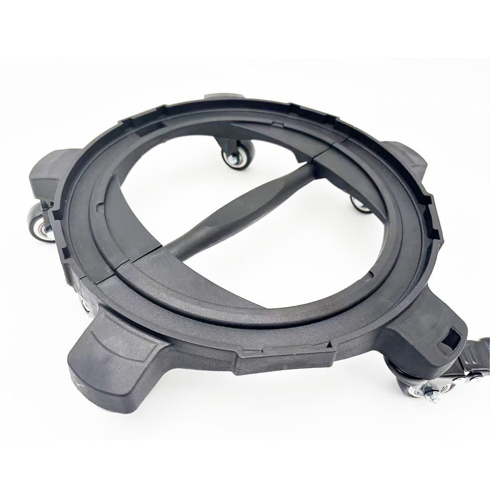 Folding pulley base, gravel filter bucket base, pulley holder, car wash bucket seat, car wash style