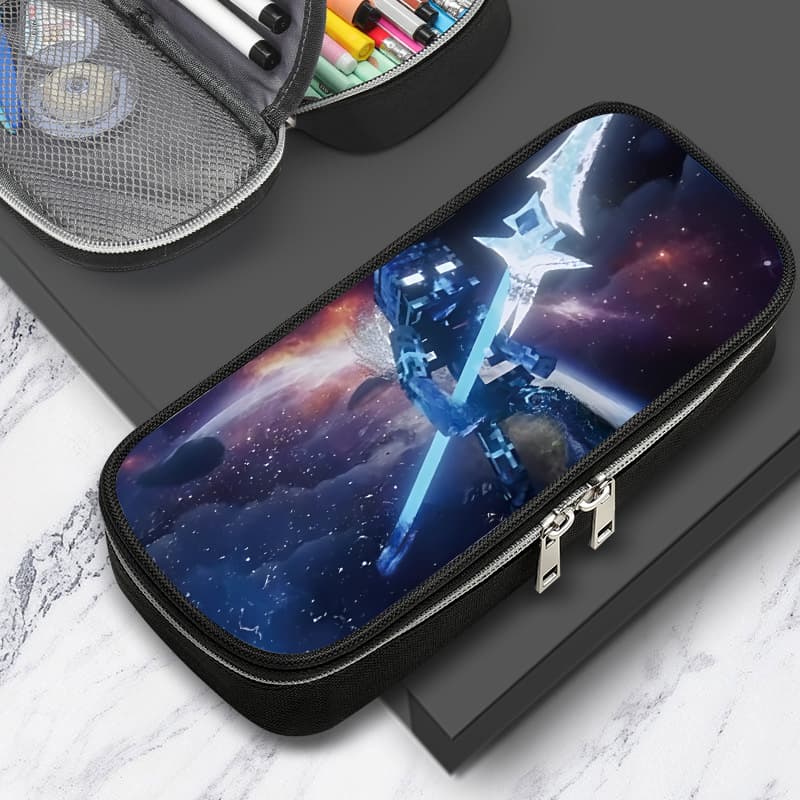 One piece dropshipping cross-border Minecraft Star Death Stationery Box Pencil Case Male Elementary School Junior High School Students Children's Pencil Case