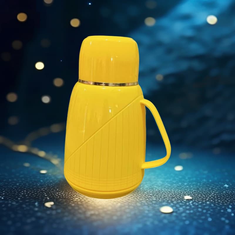 Hot Water Kettle for Dormitory Students, 2025 New Model Household Glass-Lined Warm Water Bottle, Desktop Boiling Water Pot
