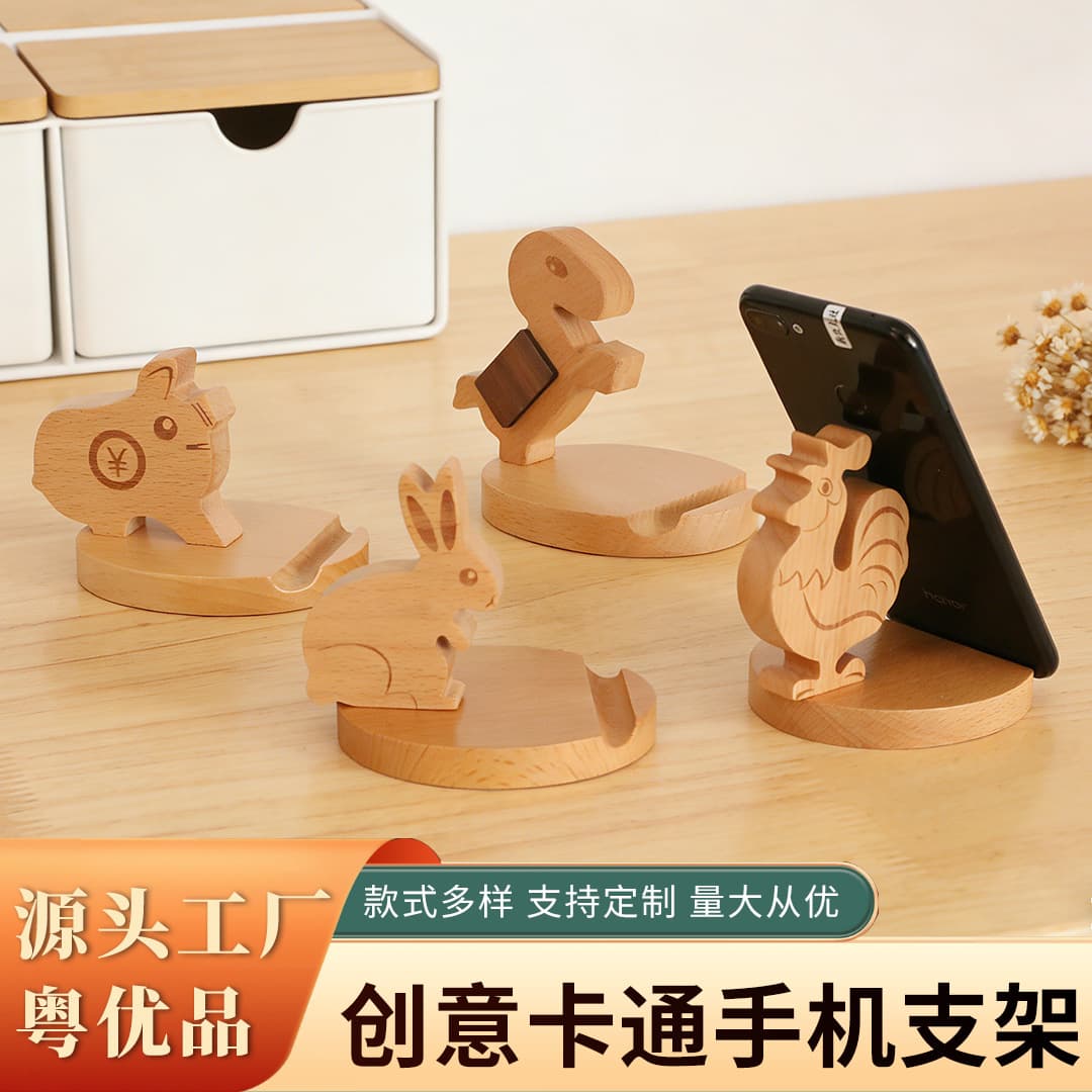 Creative cartoon phone stand, various styles, factory supports custom orders with provided images or samples, various stand decorations