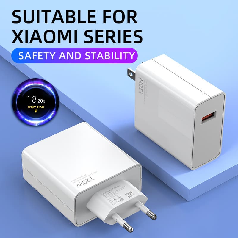 Xiaomi 12 Pro phone charger 120W Ultra Flash Charger,EU,US