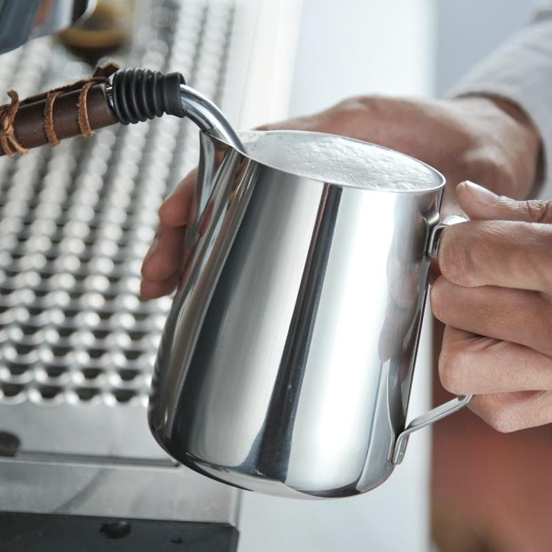 Ready supply stainless steel melted wax cup latte art cup pointed mouth milk foam cup latte art pot coffee latte art vat food grade
