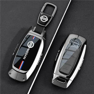 Dedicated Nissan Key Case for Qashqai, Teana, Sylphy, Tiida, Terra, Murano, X-Trail, Juke Shell Clip