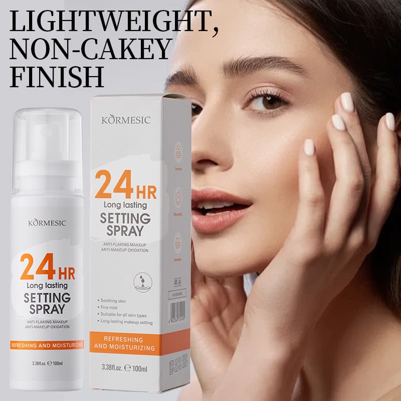 KORMESIC 24h All-English Setting Spray - Hydrating cross-border trade wholesale from the manufacturer.