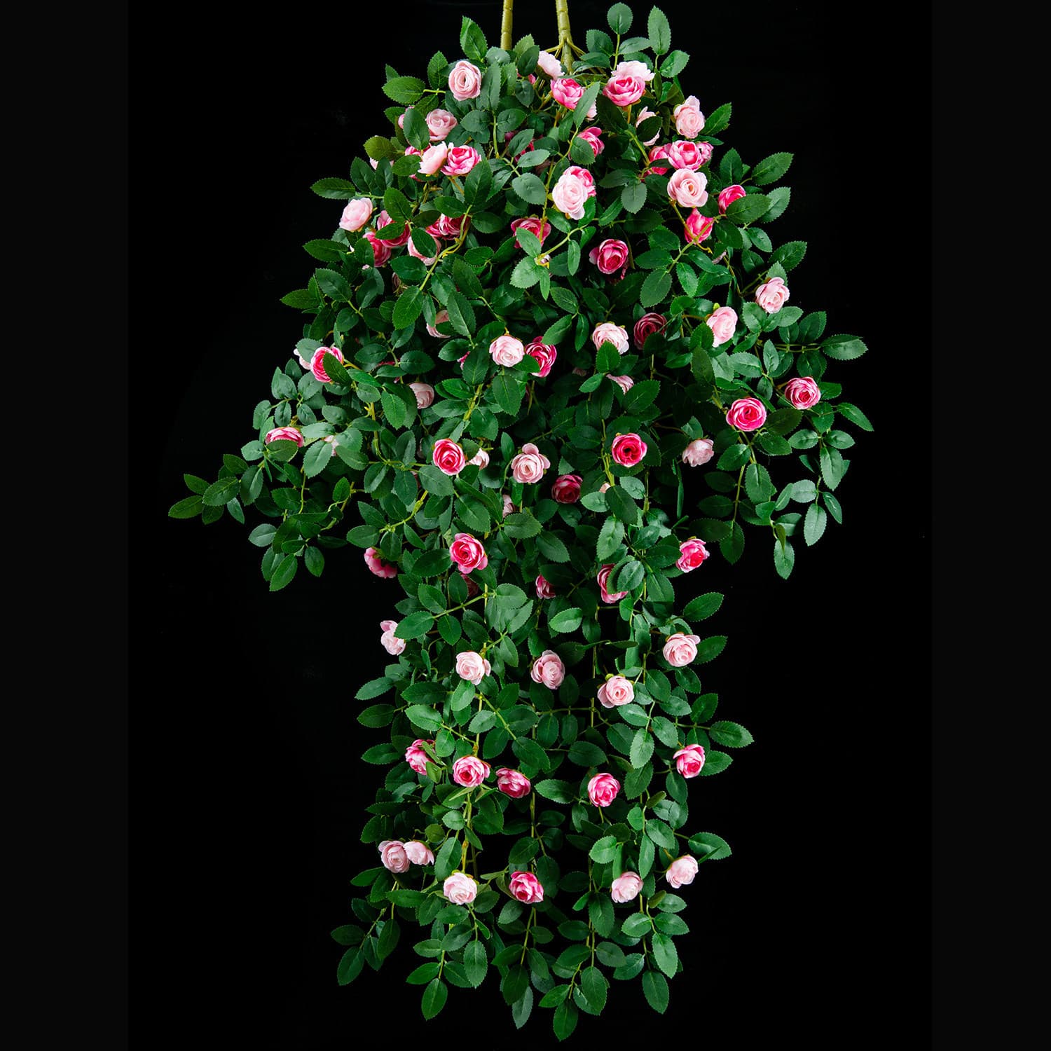 Artificial flowers, artificial flower arrangements, decorative flower walls, bionic wall coverings, wall hangings, high-end green plants, rattan wall hanging flowers