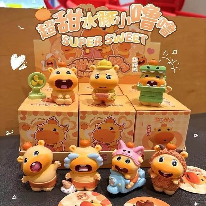 MH117 Treasure Lulu MH119 Treasure Lulu 2A059 Super Sweet Lulu Trendy Toy Figure Desktop Decoration Wholesale