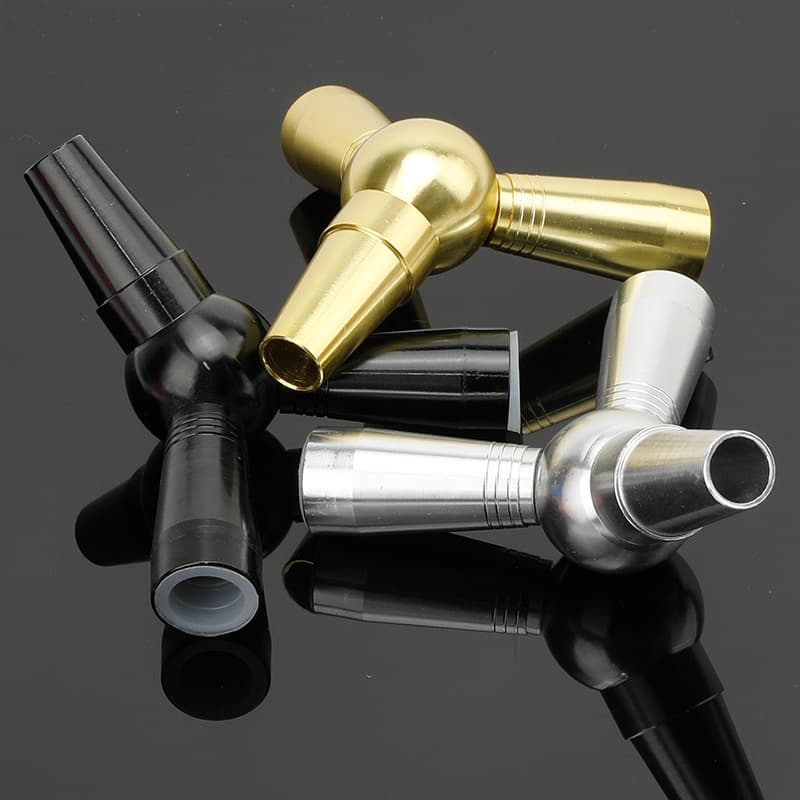 Cross-border supply Arabian hookah accessories pipe conversion head single-tube to double-tube hookah pipe converter distributor