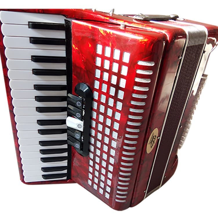 Cross-border Drop Shipping Kalvos Accordion for Adults 60 Bass 34 Keys 5 Registers Accordion Instrument Celluloid