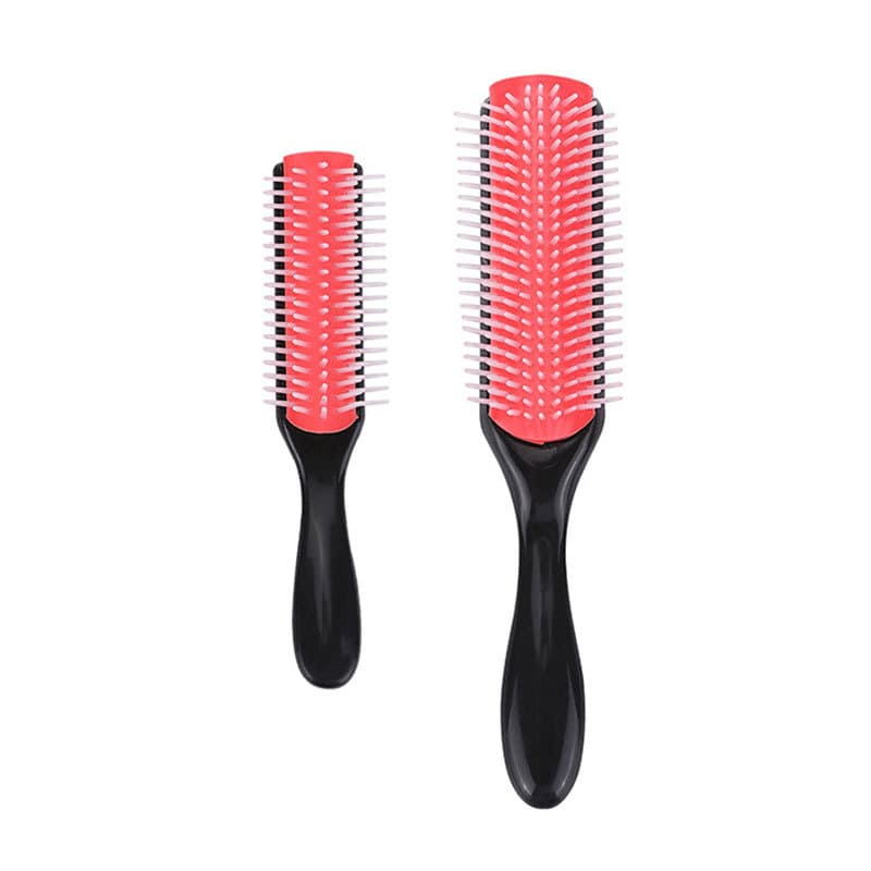 Salon Hairdresser Curling Styling Comb Cushion Straight Hair Nine-Row Comb Hair Rib Comb Salon Tool