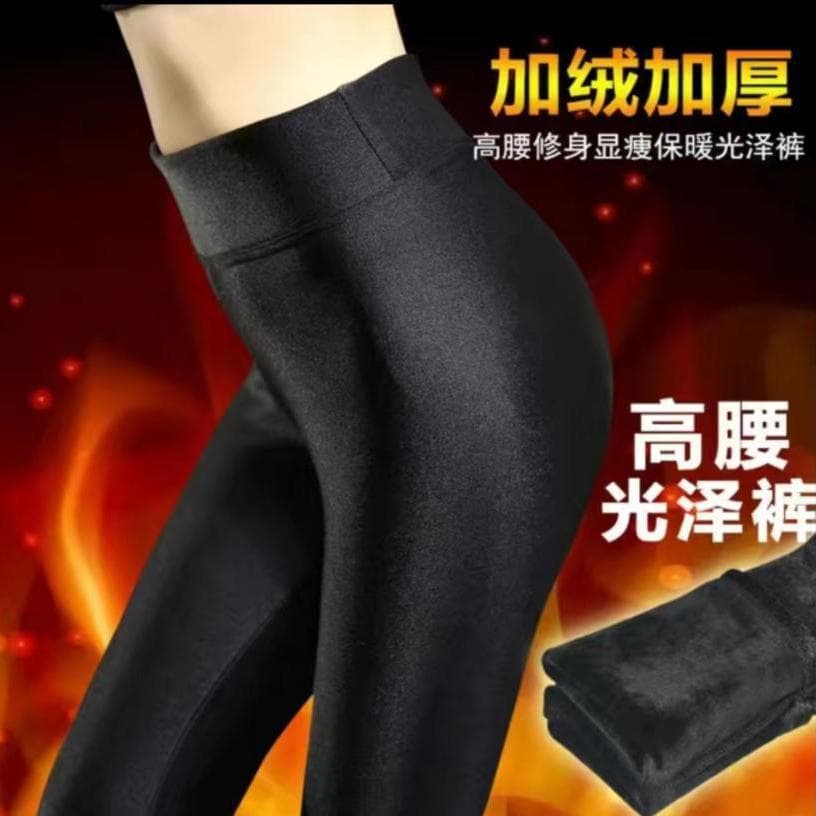 Same style leggings for men and women, young women's leggings, women's winter velvet warm autumn pants, plus velvet men's leggings cotton pants