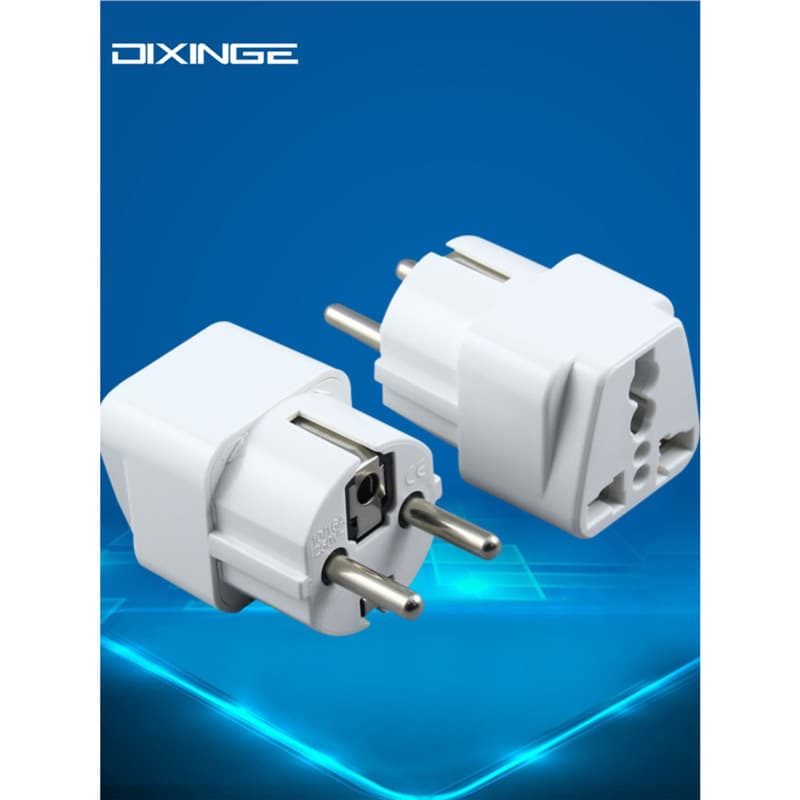 European German French Standard Travel Adapter Plug for Russia Korea Europe EU Standard Socket EU Converter