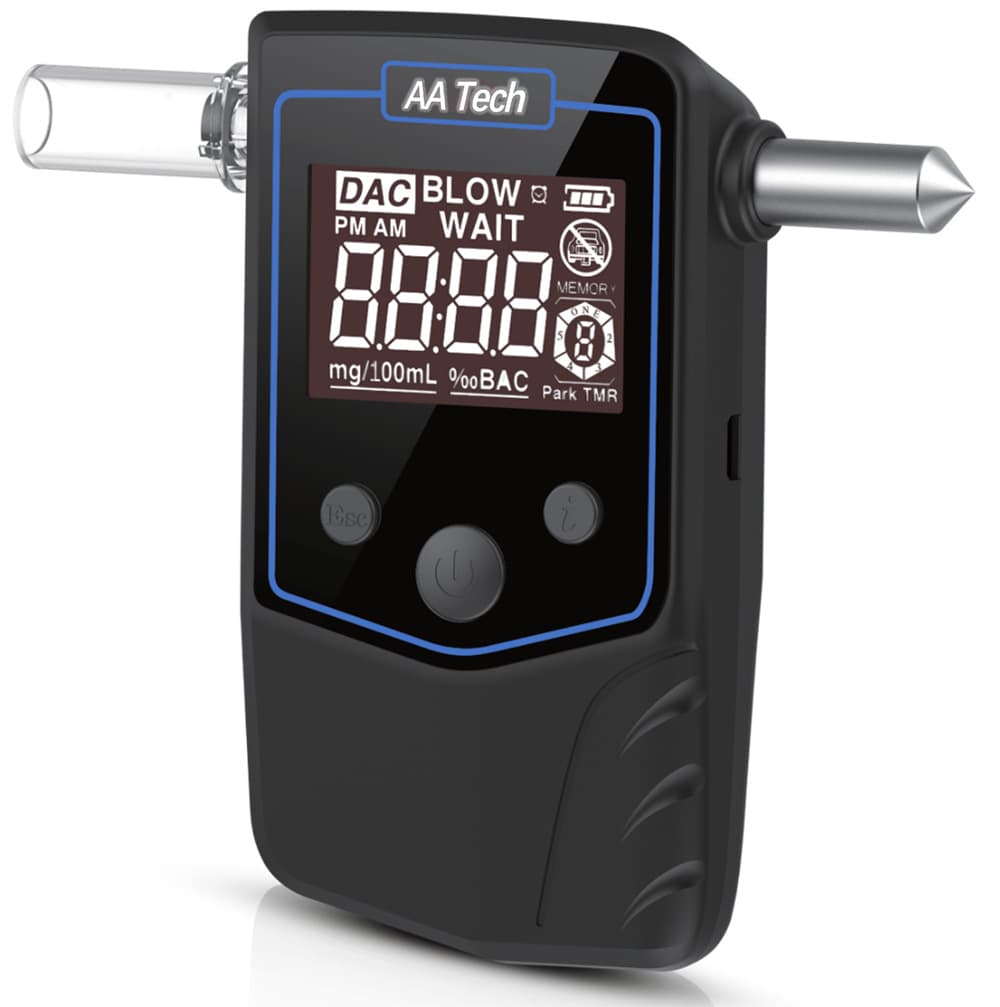 Factory Direct Supply AA1698 Semiconductor Alcohol Tester Breath High-Precision Alcohol Detector iBACheck