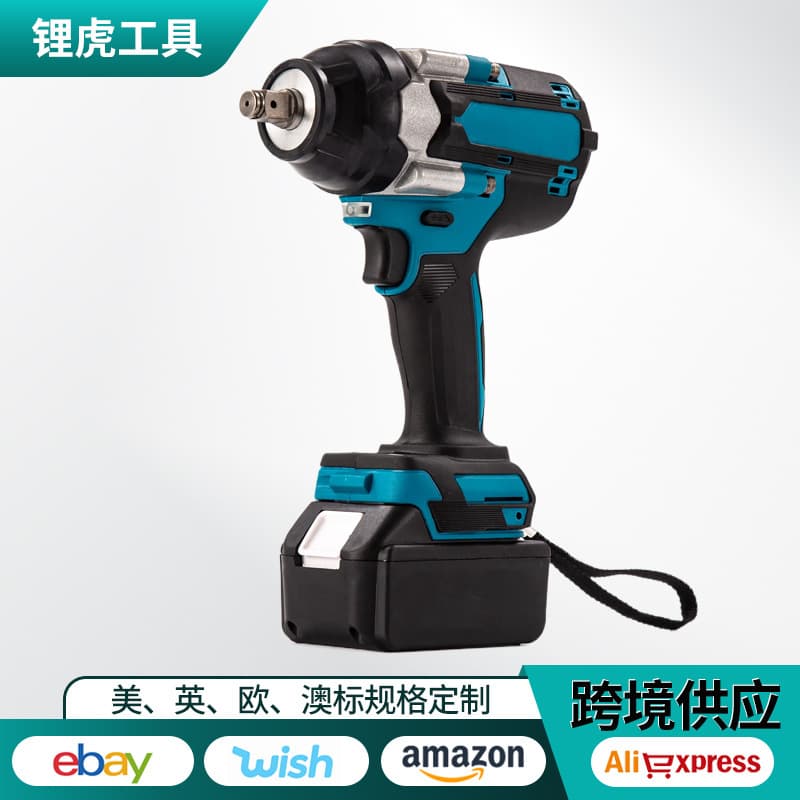 700N.m high-torque brushless lithium electric wrench for automotive repair, multi-functional