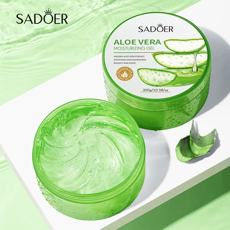 SADOER Vitamin C Collagen Aloe Vera Gel Moisturizing Hydrating Gel for Cross-border Trade