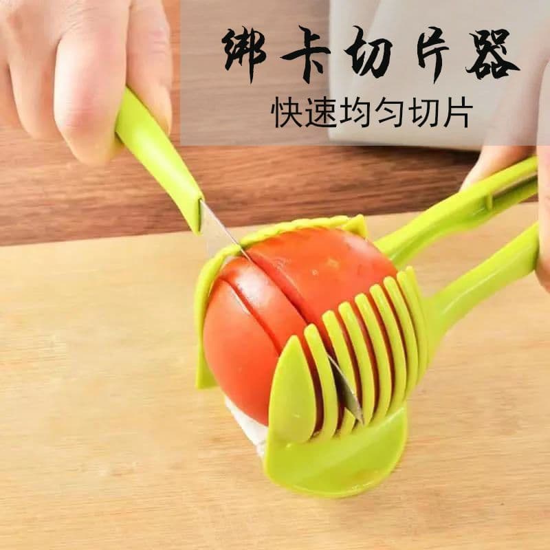 Lemon Holder and Slicer Tool for Cutting Lemon Slices, Tomato and Lemon Cutter, Lemon Slice Separator, Lemon Knife