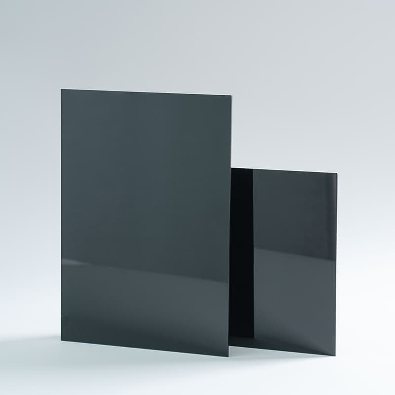 Black Mirror Acrylic Sheet Reflective Background Photography Reflection Board Acrylic Extruded Board Factory Wholesale