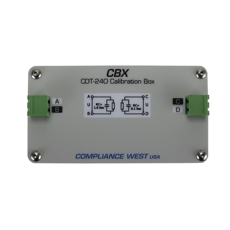 Compliance West CBX Calibration Function Test Box, Dedicated for CDT-240, Laboratory Safe and Efficient