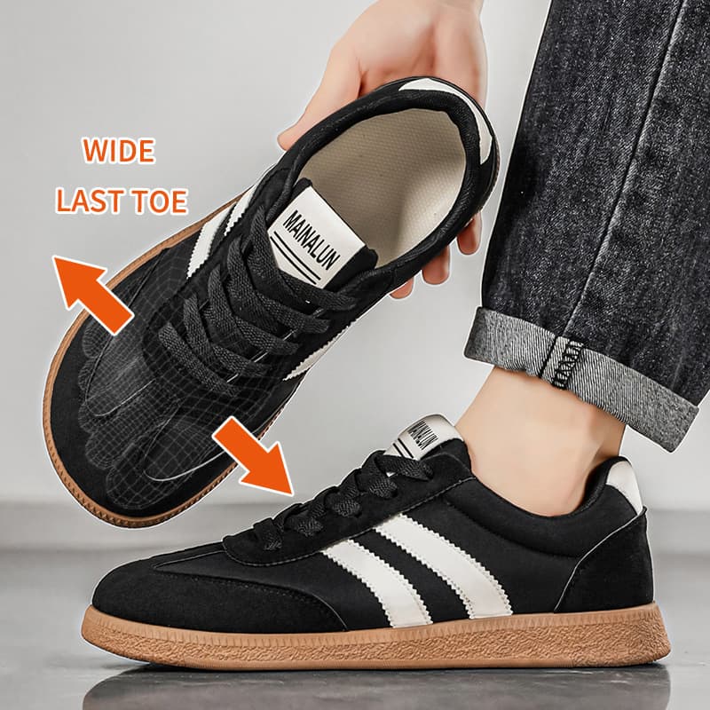 Summer Oversized Men's Shoes, Wide Last Shoes, Casual Sports Shoes, Versatile Trendy German Training Board Shoes, Big Toe Shoes