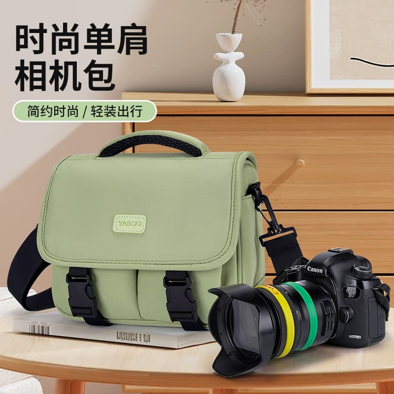 Camera Bag DSLR Sling Shoulder Digital Camera Storage Bag Mirrorless Bag Compatible with Canon Sony Fujifilm Instax