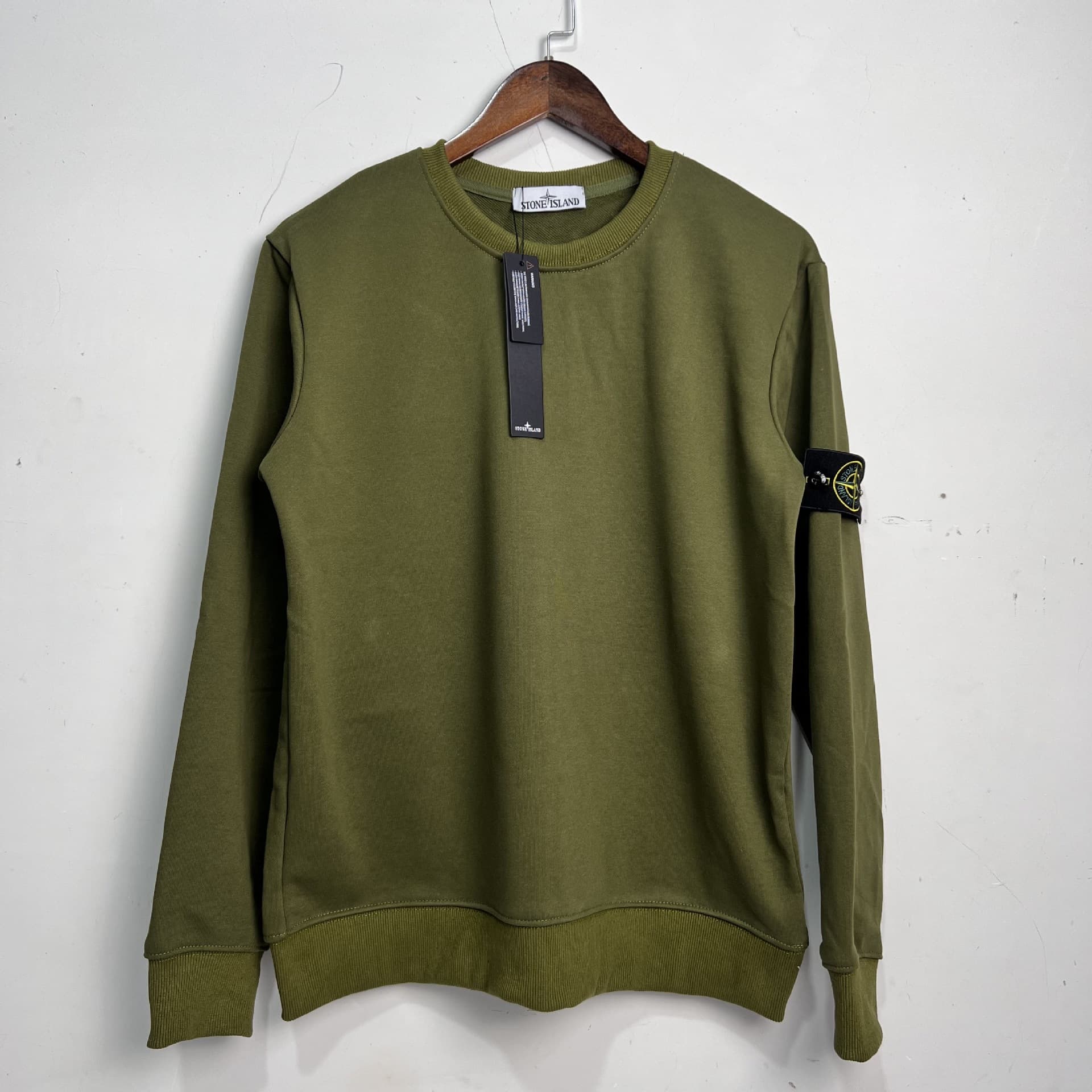 Cross-border Top Quality Sweater Stone Round Neck Sweatshirt for Women Men Couple Island Clothing