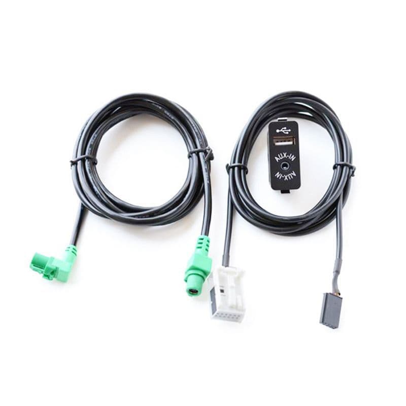 AUX USB Socket for BMW E60 E61 E63 E64 E87 E90 E70 F25 F01 F02 F03 F04 F12 etc.