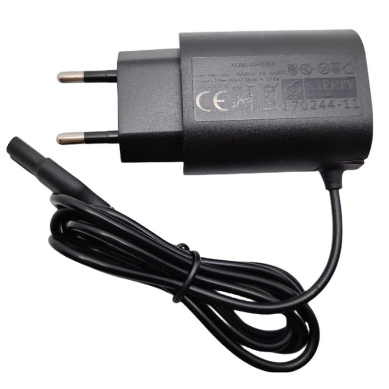 Compatible with Braun S3, S5, S7, and S9 series European standard shavers. 12V charging cable plug and power cord.