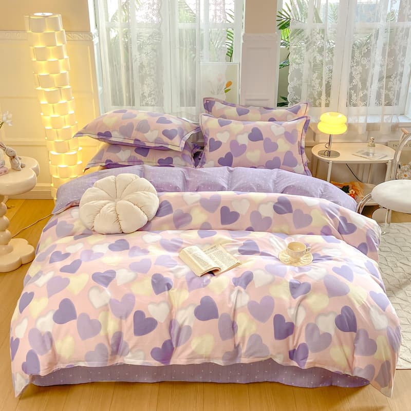 2025 New All-Cotton Air-Jet Pure Cotton Twill Printed Bedding Set Single Item Series -- Single Duvet Cover