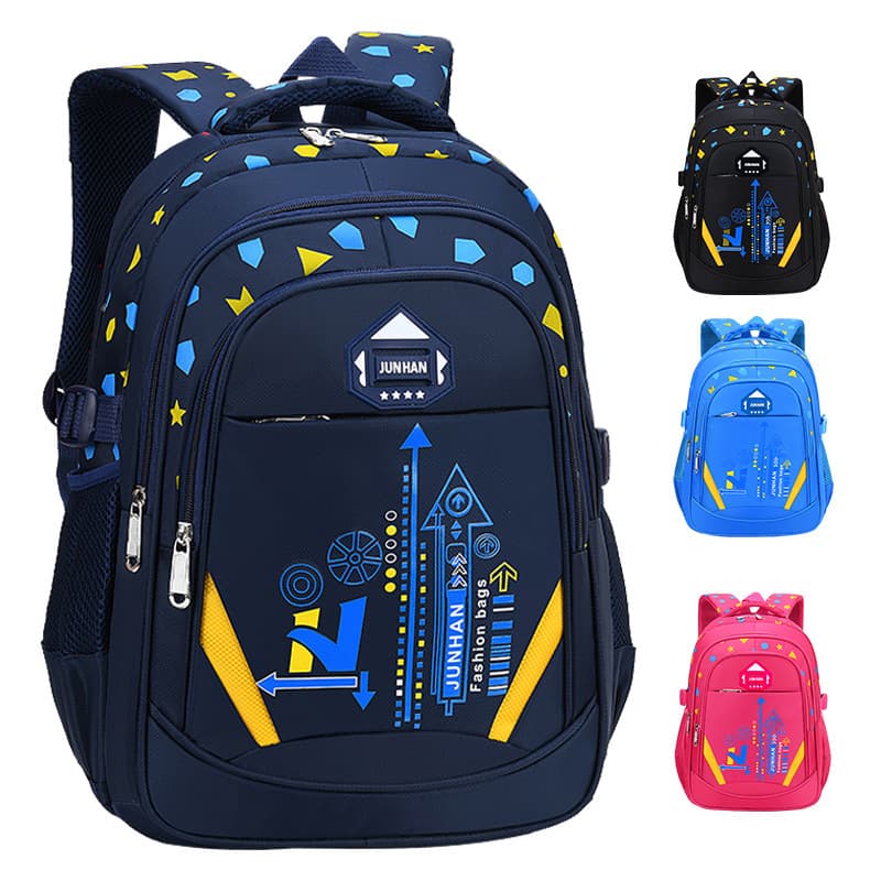 Wholesale Children's Elementary School Backpack for Boys Grades 1-6 Boys and Girls Lightweight Spine Protection Reduced Burden