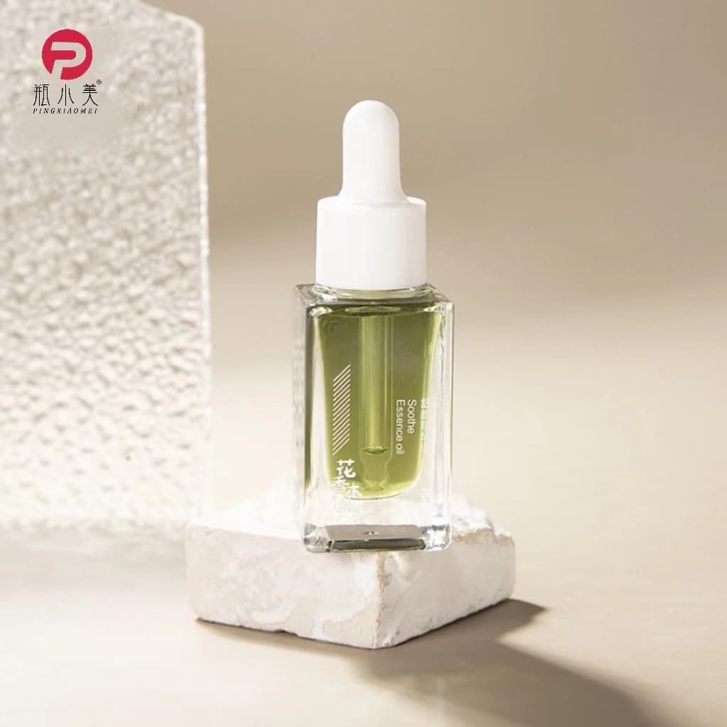 10ml Square Dropper Bottle, Serum Bottle, Essential Oil Bottle, Thick Bottom Original Liquid Bottle, Small Square Glass Bottle for Refills