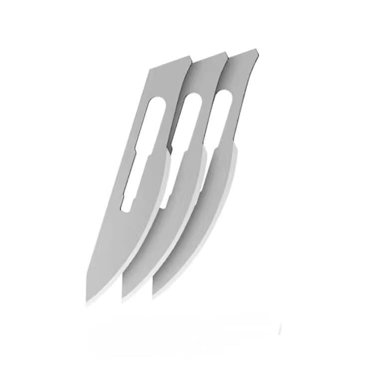 High-end portable folding utility knife, fruit knife with sharp stainless steel scalpel blades, keychain knife with replaceable blades