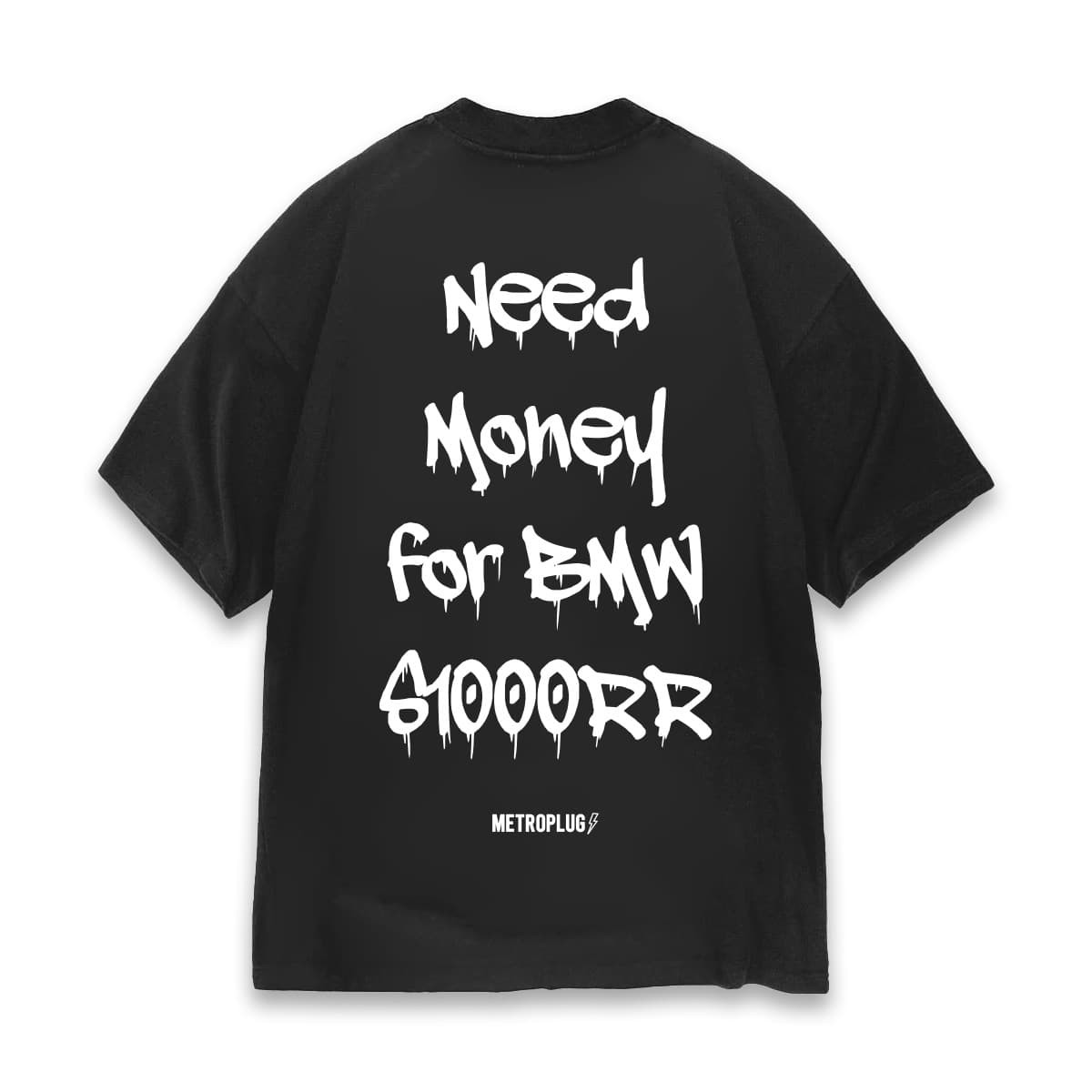 Need Money To Buy BMW S1000RR Printed Graphic T-shirt Men's