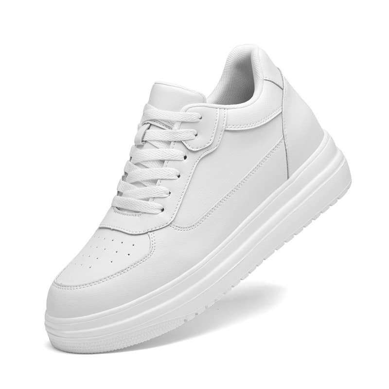 26832 Unisex Low-Top Board Shoes with Invisible Height Increase, Casual Slip-On Sneakers for Spring and Autumn, Couple Sports Shoes