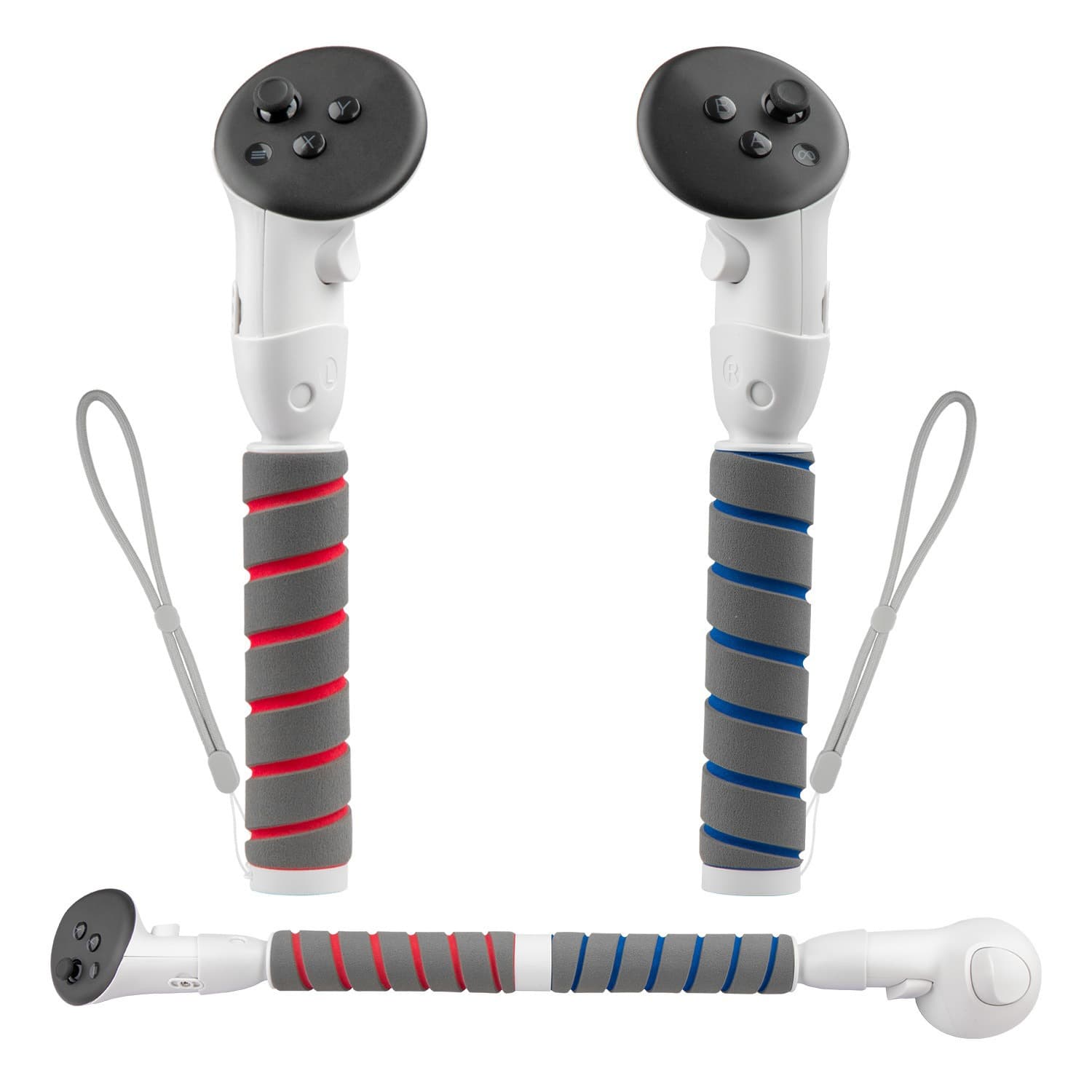 Meta Quest 2/3/3S Extender Controller Game Controller Expansion Accessory Golf Beat Saber Anti-slip