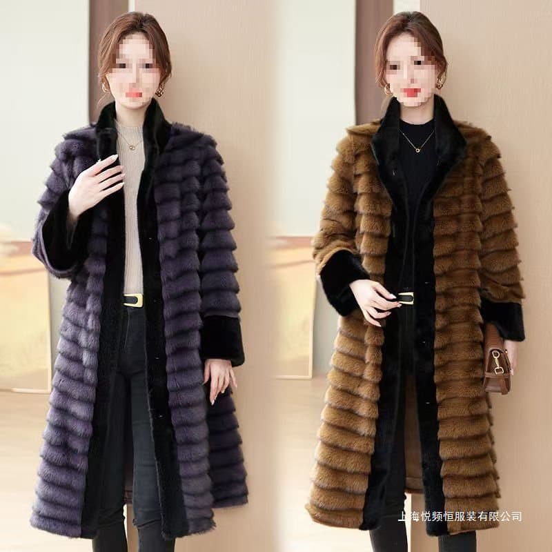 2025 Autumn/Winter Totoro Shearling Coat, Luxury Fashion Style, Long Shearling Coat for Women