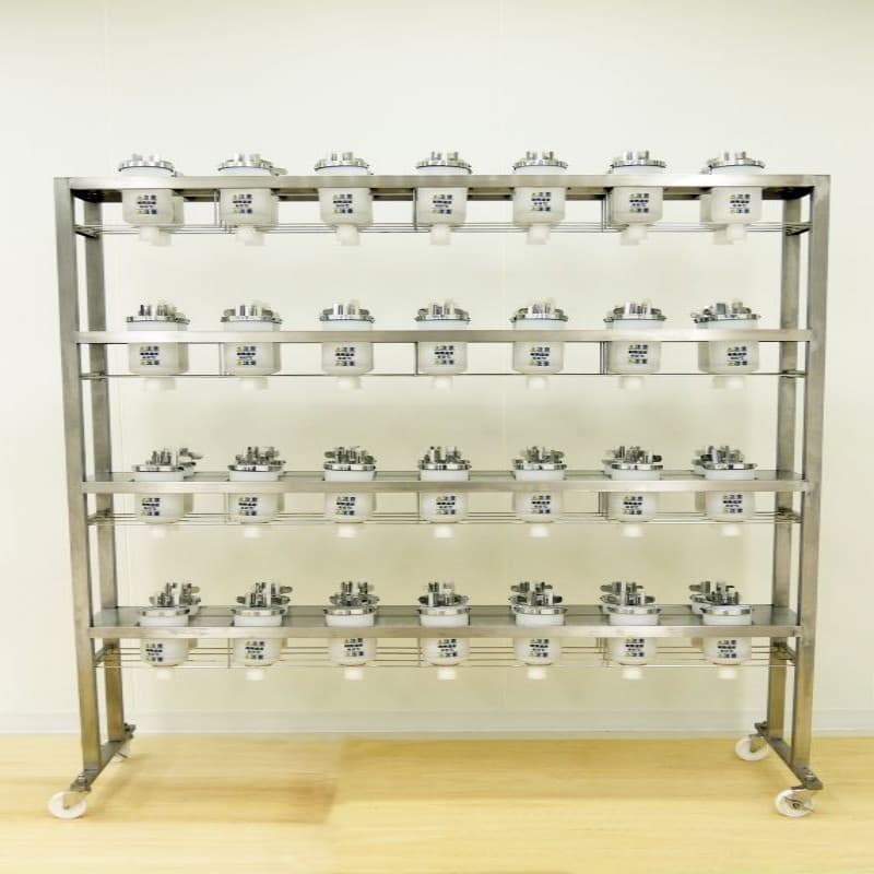 [Ikedaya Trading Company] Japan Natsume Seisakusho KN-645-RACK Mouse Urine Collection Cage Stand