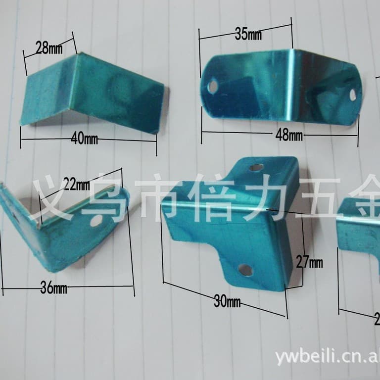 Beili Factory Production Packaging Accessories Corner Guards Various Specifications Special-Shaped Stainless Iron Corner Brackets In Stock Metal Edging Corner Protectors