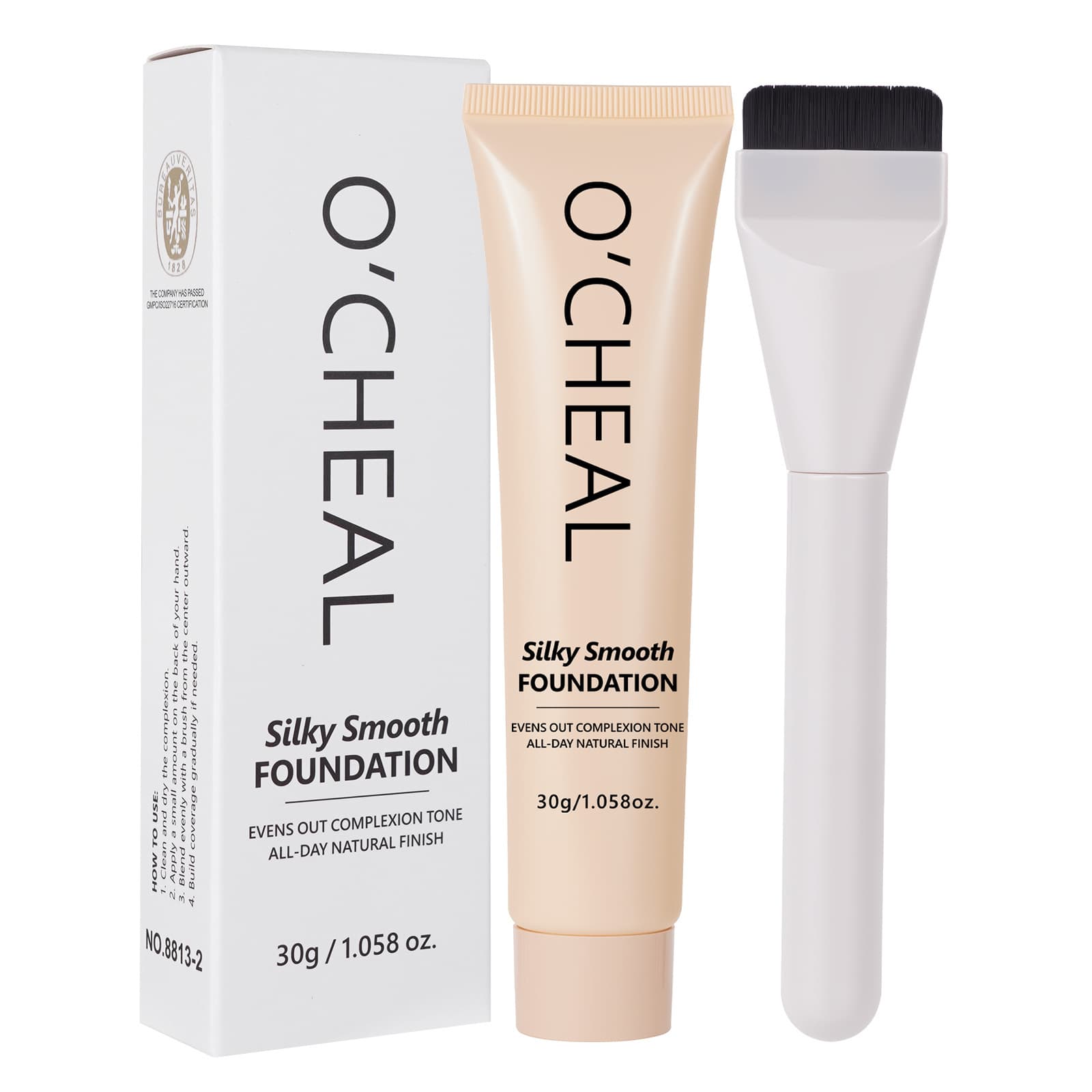 Cross-border OCHEAL Silky Rejuvenating Concealer Liquid Foundation Three-dimensional Isolating Concealer Repair Foundation Cream Moisturizing Makeup Primer