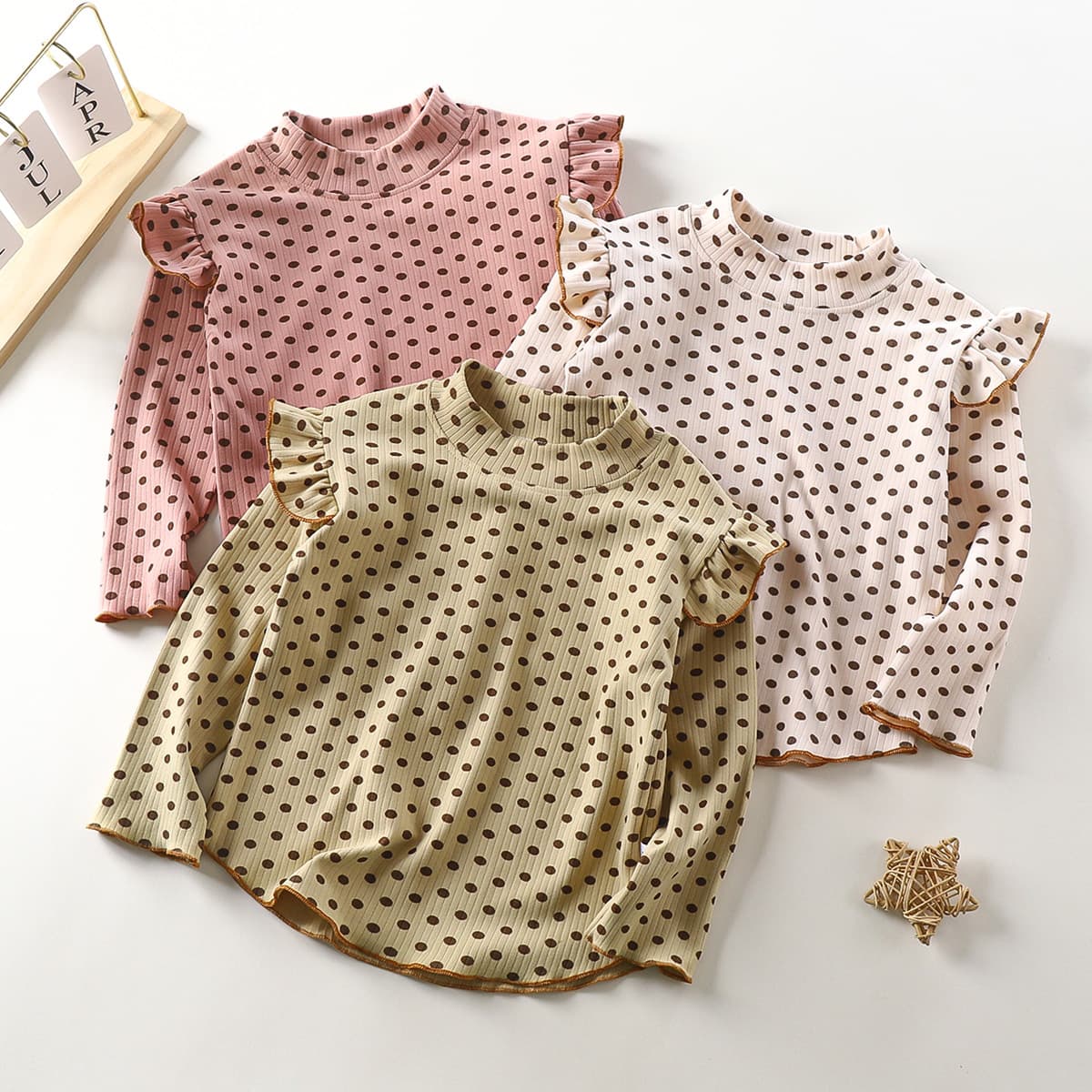 Children's Long Sleeve T-Shirt Autumn/Winter New German Velvet Girls' Base Layer Korean Style Clothes Girl Floral Print Wholesale